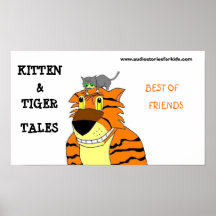 KITTEN, &, TIGER, TALES, www.audiostoriesf... Posters