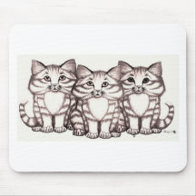 kittens3 mouse pads