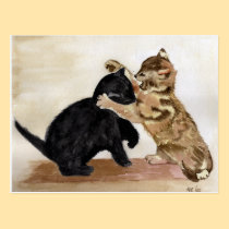 Kitty Kats postcards