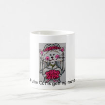 Kitty the Cat is getting married Mug