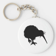 Kiwi Silhouette Keychains