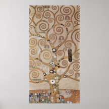 Klimt - Plant templates Stocletfries Print
