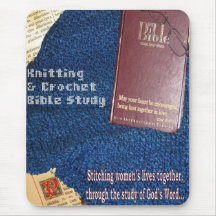Knit & Crochet Bible Study Mouse Pad