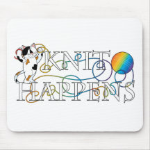 Knit Happens Mouse Pad