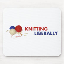 Knitting Liberally - Mousepad