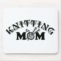 Knitting Mum Mousepads