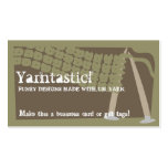 Knitting needles scarf olive brown business cards business cards