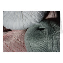 Knitting Yarn/Wool Card