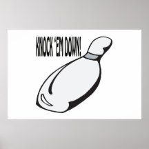 Knock Em Down Posters