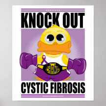 Knock Out Cystic Fibrosis Posters