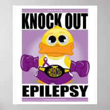 Knock Out Epilepsy Poster