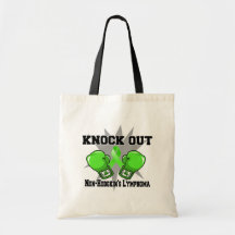 Knock Out Non-Hodgkin Lymphoma Tote Bag