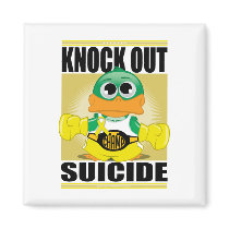Knock Out Suicide magnets