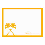 Knot Palm Trees Beach Tropical Wedding Modern Chic Business Card Template