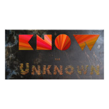 Know the Unknown Custom Photo Card
