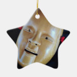 Ko-Omote Onna-men Noh Mask Theatre Drama Ornaments
