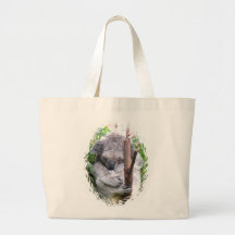 Koala Cuddle Canvas Bag
