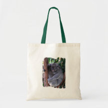 Koala Family Small Canvas Bag