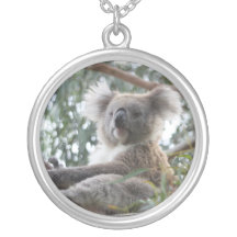 Koala Sterling Silver Necklace
