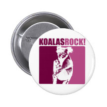 Koalas Rock! Buttons