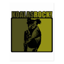 Koalas Rock! Post Card
