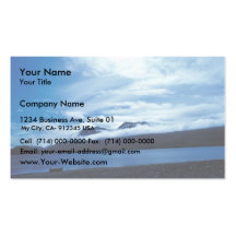 Kodiak Mountains and Beach Business Card