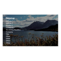Kodiak Refuge Scenic Business Card