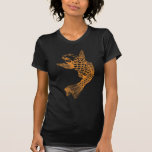 Koi Fish Outline Tee Shirt