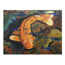 Koi Impressions Post Cards