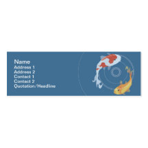 Koi - Skinny Business Card