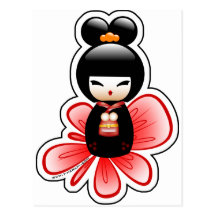 kokeshi-mickey-sfondo-t post cards