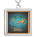 Kokopelli Sun Template Necklace