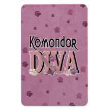Komondor DIVA Rectangular Magnets