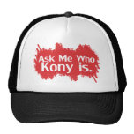 Kony 2012 mesh hats