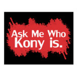 Kony 2012 Post Card