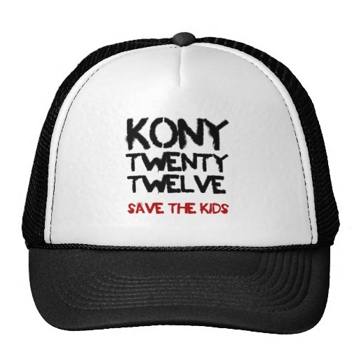 Kony 2012 - "Save the Kids"   Shirt Hats