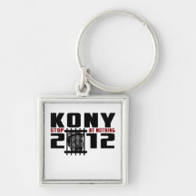 Kony 2012 - Stop at Nothing Keychains