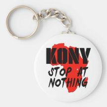 Kony Stop At Nothing Keychain