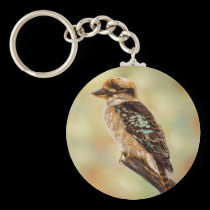 Kookaburra - Australian Bird Art keychains