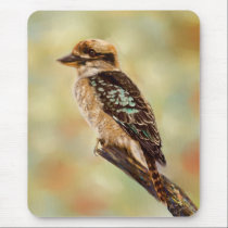 Kookaburra - Australian Bird Art mousepads