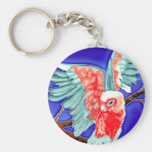 Kookaburra, Cockatoo & Parrot T-Shirts and Gifts! Keychain