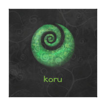 koru canvas prints