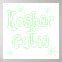 kosher cutie green print