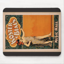 Koster & Bial's, 'Music Hall' Retro Theatre Mouse Mat