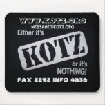 kotz or nada mousepad