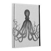 Kraken - Black Giant Octopus / Cthulu iPad Cases