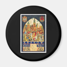 Krakow Polska Pologne Fridge Magnet