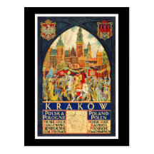 Krakow Polska Pologne Postcard