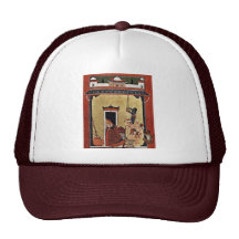 Krishna Steals Milk By Indischer Maler Um 1750  (B Mesh Hats