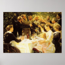 Kroyer's "Hip Hip Hoorah!" – Poster